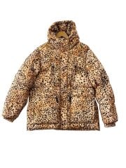 ダウンジャケット/36/ポリエステル/BEG/アニマル/CFU392300020