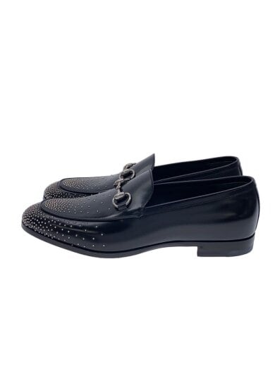 商品画像：ローファー/UK7.5/BLK/レザー/851395// 1
