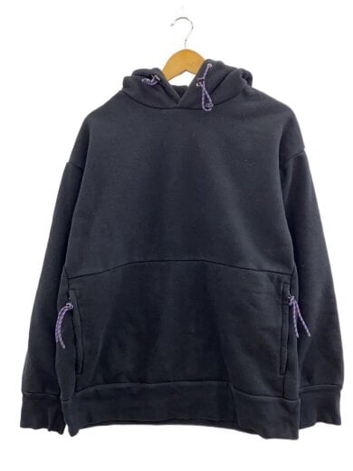 商品画像：24SS/フレンチテリーヘビーウェイトジップポケットプルパーカー/L/コットン/BLK/HM-T007// 1
