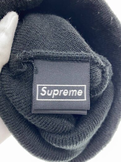 商品画像：20SS/Games Beanie/ラインストーンロゴ刺繍ニットキャップ/FREE/アクリル/ブラック// 4