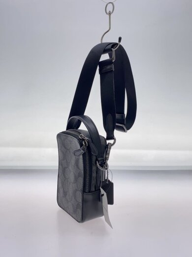 商品画像：ショルダーバッグ/レザー/BLK/総柄/M2180-C3146// 2