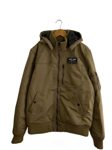 商品画像：Thermolite Hooded Rimb JKT/フライトジャケット/XL/ナイロン/KHK/TA1571-025 1