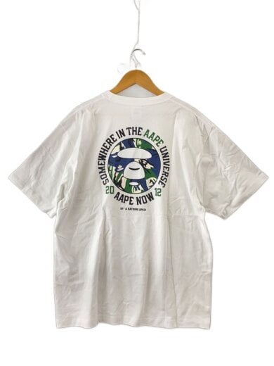 商品画像：Tシャツ/XXL/コットン/WHT/AAPTEM1562XXN 2