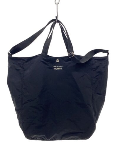 画像：COMME des GARCONS HOMME25SS/コットンナイロングログラン2WAYトートバッグ/コットン/BLK/HO-K292//1
