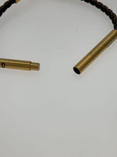 商品画像：×DC BATMAN/BATRING/×バットマン レザーブレスレット/ステンレス/GLD/メンズ 3