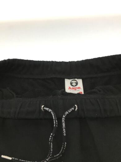 画像：A BATHING APEショートパンツ/XL/コットン/BLK/CA417975