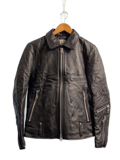 商品画像：レザージャケット・ブルゾン/S/羊革/BLK/NUC73L00880SH 1