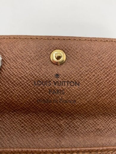 商品画像：ミュルティクレ4_モノグラム・キャンバス/レザー/BRW/総柄/メンズ 3