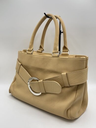 商品画像：トートバッグ/レザー/BEG 2