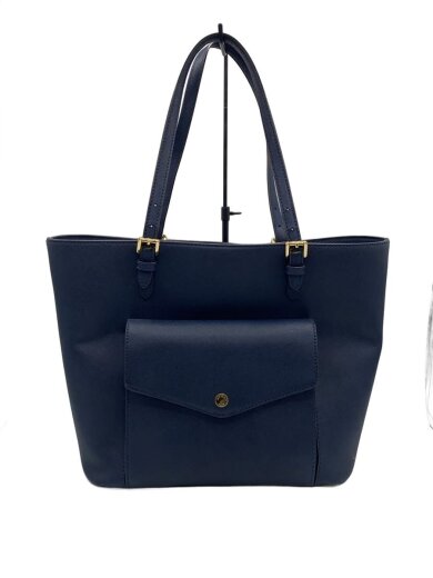 商品画像：トートバッグ/レザー/NVY/無地/AP-1608 1