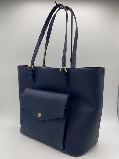 商品画像：トートバッグ/レザー/NVY/無地/AP-1608 2