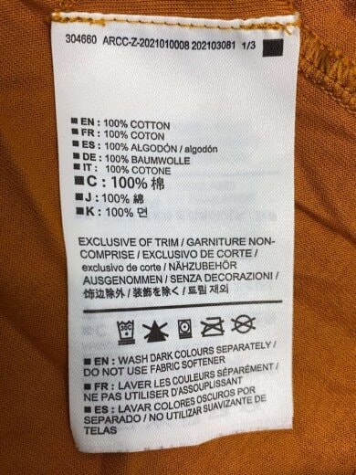 商品画像：Tシャツ/M/コットン/CML 4