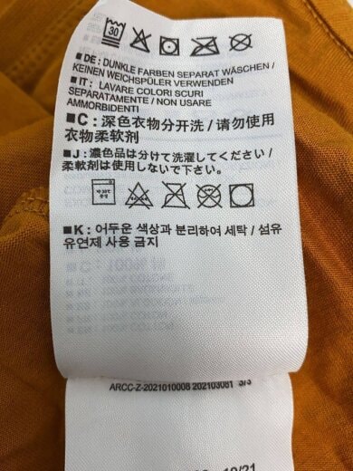 商品画像：Tシャツ/M/コットン/CML 5