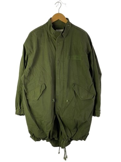 商品画像：モッズコート/FREE/コットン/KHK/無地/4612-062ND// 1