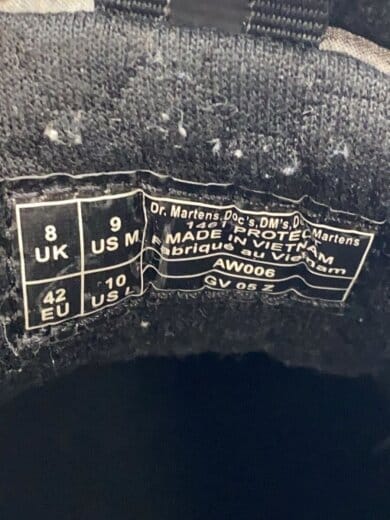 商品画像：シューズ/UK8/BLK/31843009 5