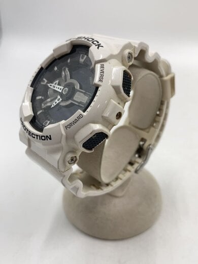 商品画像：クォーツ腕時計・G-SHOCK/デジアナ/ラバー/WHT/WHT// 2