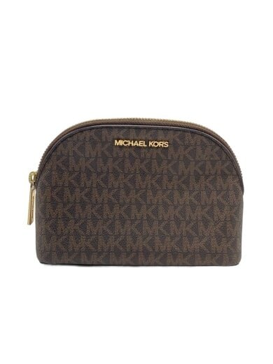 商品画像：ポーチ/レザー/BRW/総柄/35H8GTVU3B 1