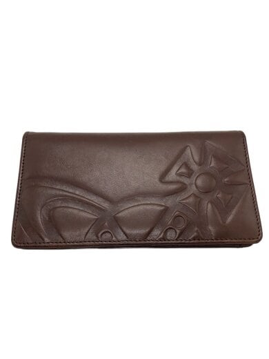 商品画像：長財布/レザー/BRW/無地/メンズ 1