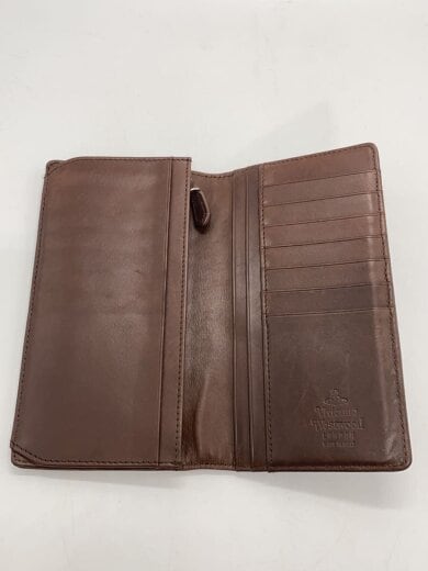 商品画像：長財布/レザー/BRW/無地/メンズ 4