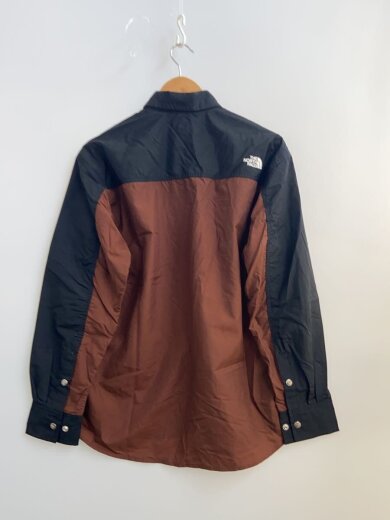 商品画像：L/S NUPTSE SHIRT_ロングスリーブヌプシシャツ/M/ナイロン/BRW 2