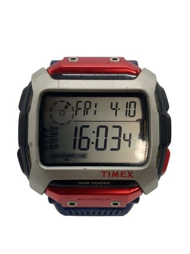 商品画像：クォーツ腕時計/デジタル/ラバー/NVY/TW5M20800 1