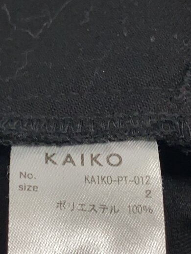 商品画像：スラックスパンツ/2/ポリエステル/BLK/無地/KAIKO-PT-012// 5