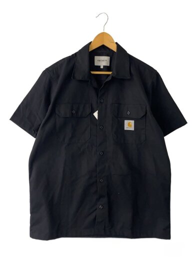 商品画像：半袖シャツ/L/ポリエステル/BLK/無地/Carhartt// 1