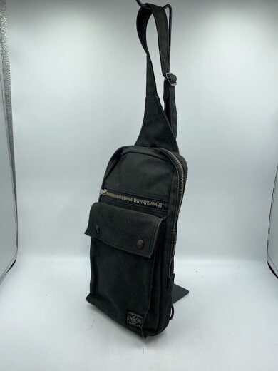 商品画像：ショルダーバッグ/キャンバス/BLK/無地// 2