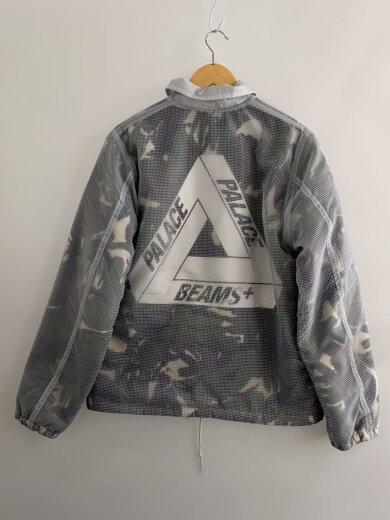 商品画像：ジャケット/M/ナイロン/KHK/カモフラ/38-18-0596-139/PALACE×BEAMS + 2