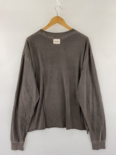 商品画像：長袖Tシャツ/XXL/コットン/GRY/無地// 2
