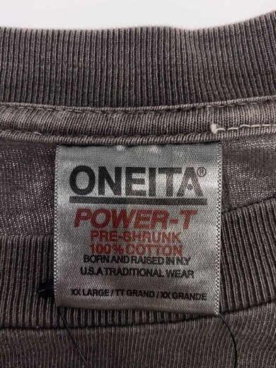 商品画像：長袖Tシャツ/XXL/コットン/GRY/無地// 3