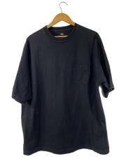 Tシャツ/XL/コットン/WHT/2920900412/Wide Pocket Tee/首回り黄ばみ有