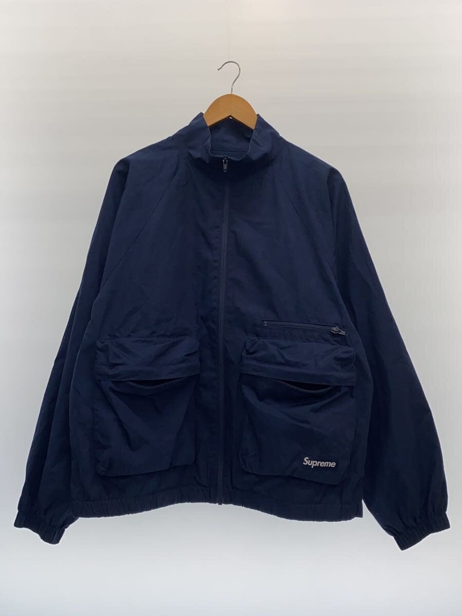 Supreme / 23SS/Raglan Utility Jacket/M/コットン/NVY/無地