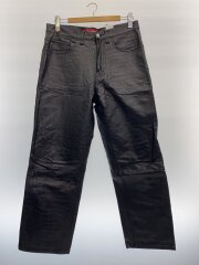22SS/Faux Croc Painter Pant/32/BLK/
