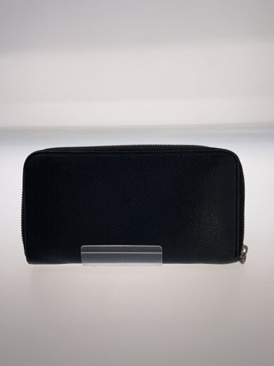 商品画像：長財布/レザー/BLK/無地/メンズ// 2