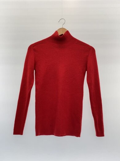 商品画像：ニット・セーター(薄手)/ウール/RED/YG-K26-145 1