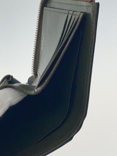 商品画像：Bridle Lzip/2つ折り財布/レザー/GRN/無地/メンズ/スレ有 6