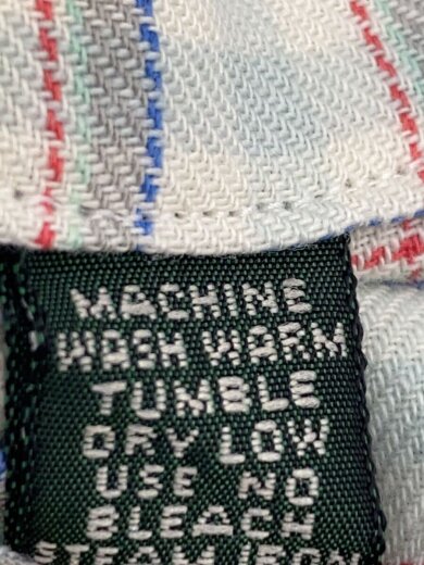 商品画像：80s~90s/POLO COUNTRY/ポロカン/長袖シャツ/M/BLU/チェック/シミ有 4