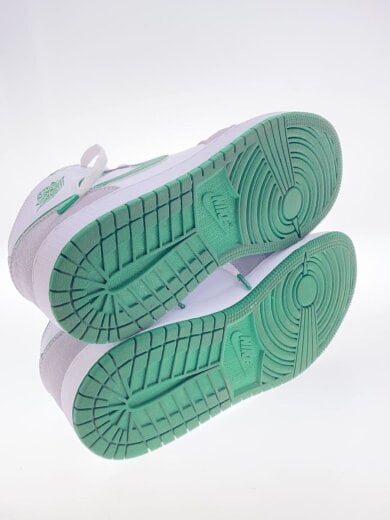 商品画像：AIR JORDAN 1 MID SE GS_エアジョーダン ミッド SE GS/24.5cm/WHT/PVC 4