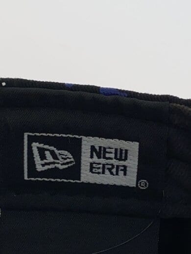 商品画像：キャップ/--/コットン/BLK/総柄/メンズ/ペイント加工/色褪せ有 5