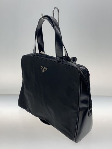 商品画像：トートバッグ/ナイロン/BLK/無地 2