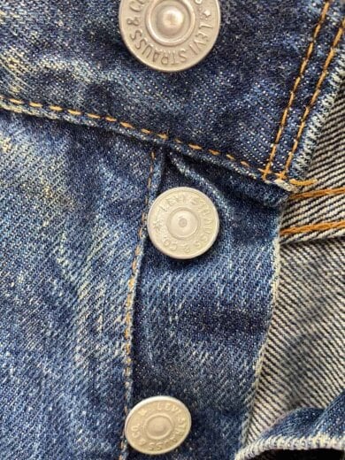 商品画像：60s~/BIGE/平行チェーン/足長R/実寸W33L30/ボタン裏8/ストレートパンツ/501 9