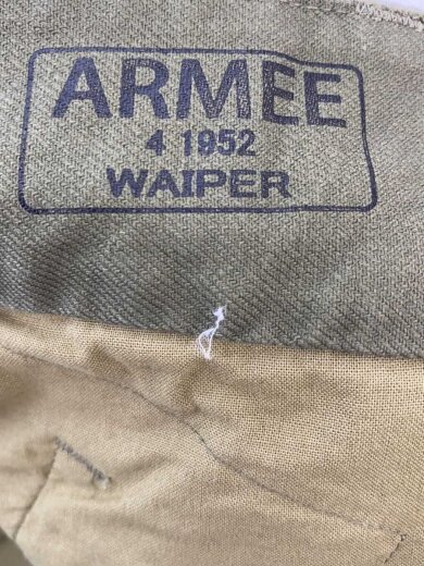 画像：WAIPERカーゴパンツ/--/コットン/KHK/無地/24WP934