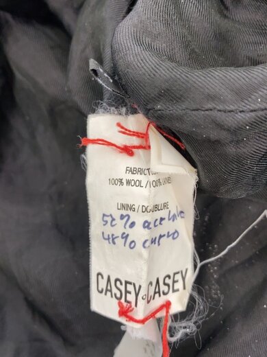 商品画像：ジャケット/S/ウール/NVY 5