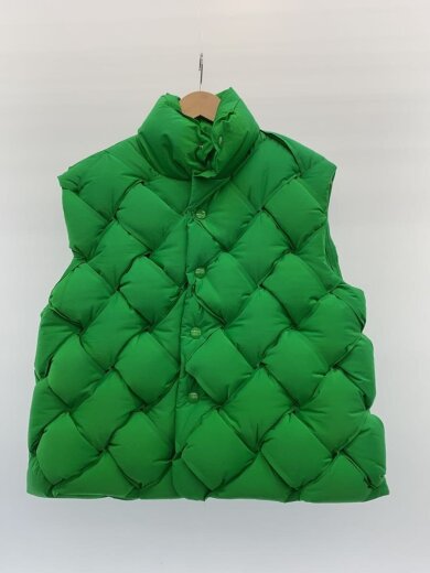 商品画像：イントレチャートダウンベスト/M/ナイロン/GRN/699579 VF4K0// 1