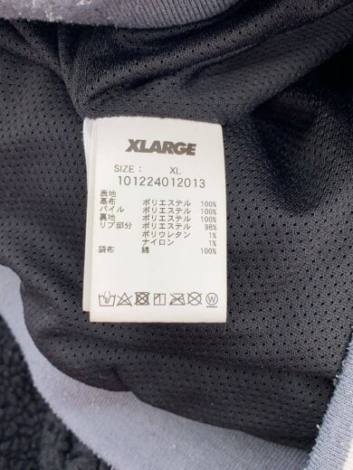 商品画像：フリースジャケット/XL/ポリエステル/BLK/101224012013 4