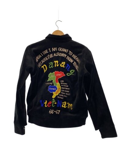 商品画像：ベトジャン/36/ベロア/BLK/無地 2