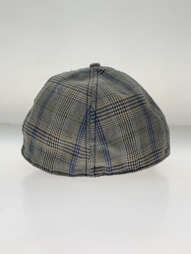 商品画像：キャップ/--/コットン/GRY/チェック/メンズ 3