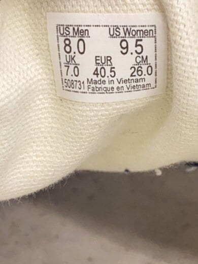 商品画像：ローカットスニーカー/US8/BLK/508731 5