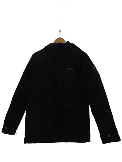 商品画像：ダウンジャケット/M/ポリエステル/BLK/無地/218WE1250/ファー欠品 1